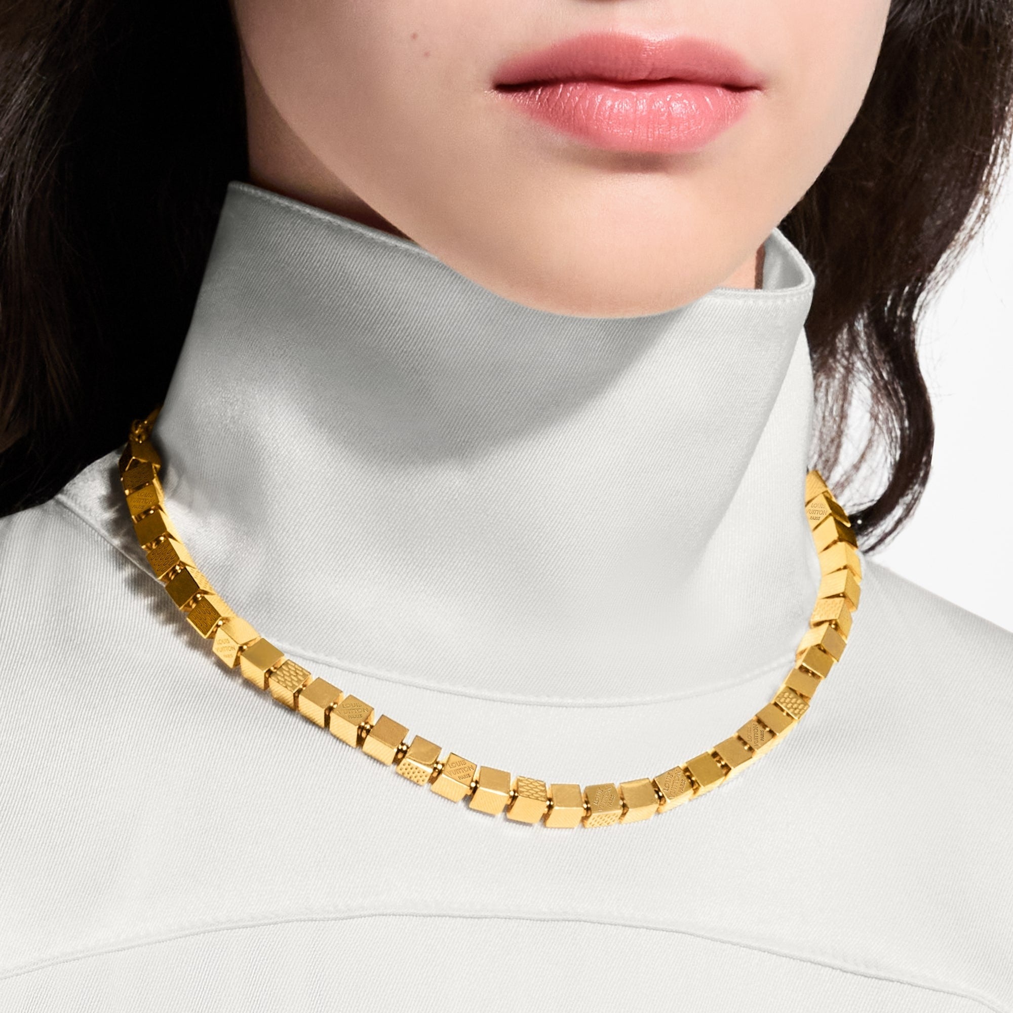 LV Cube Necklace