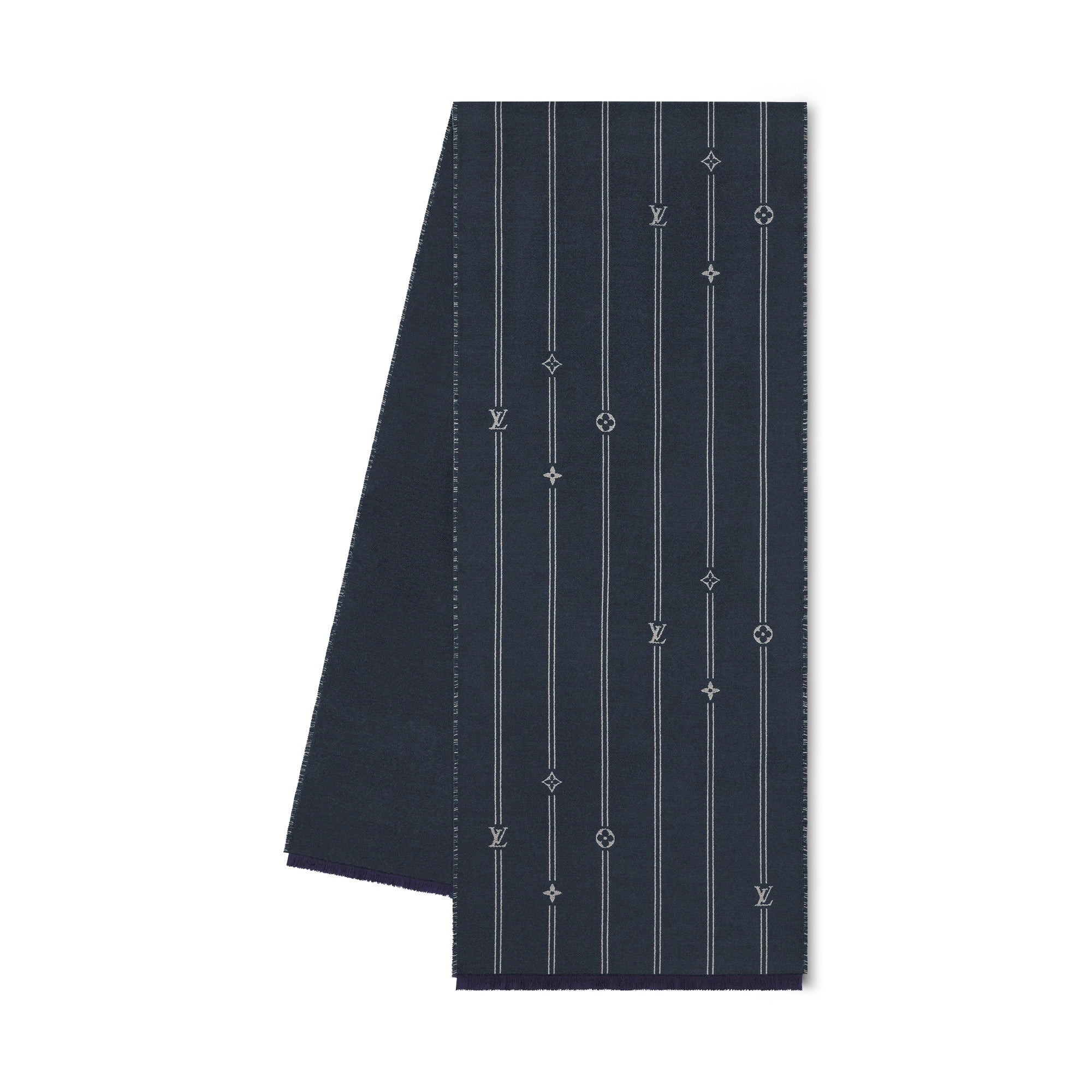 Monogram Stripes Scarf