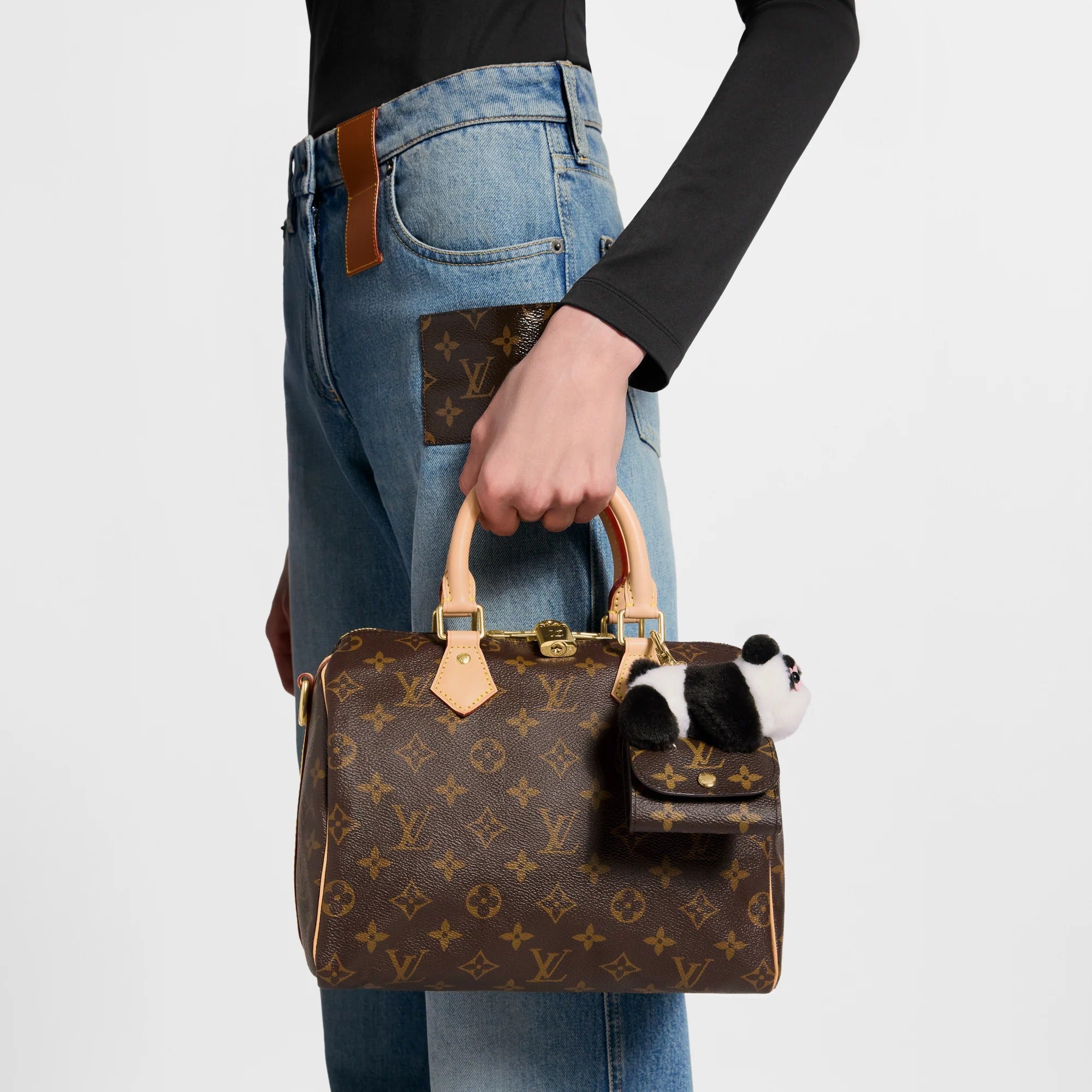 LV Cute Panda Bag Charm