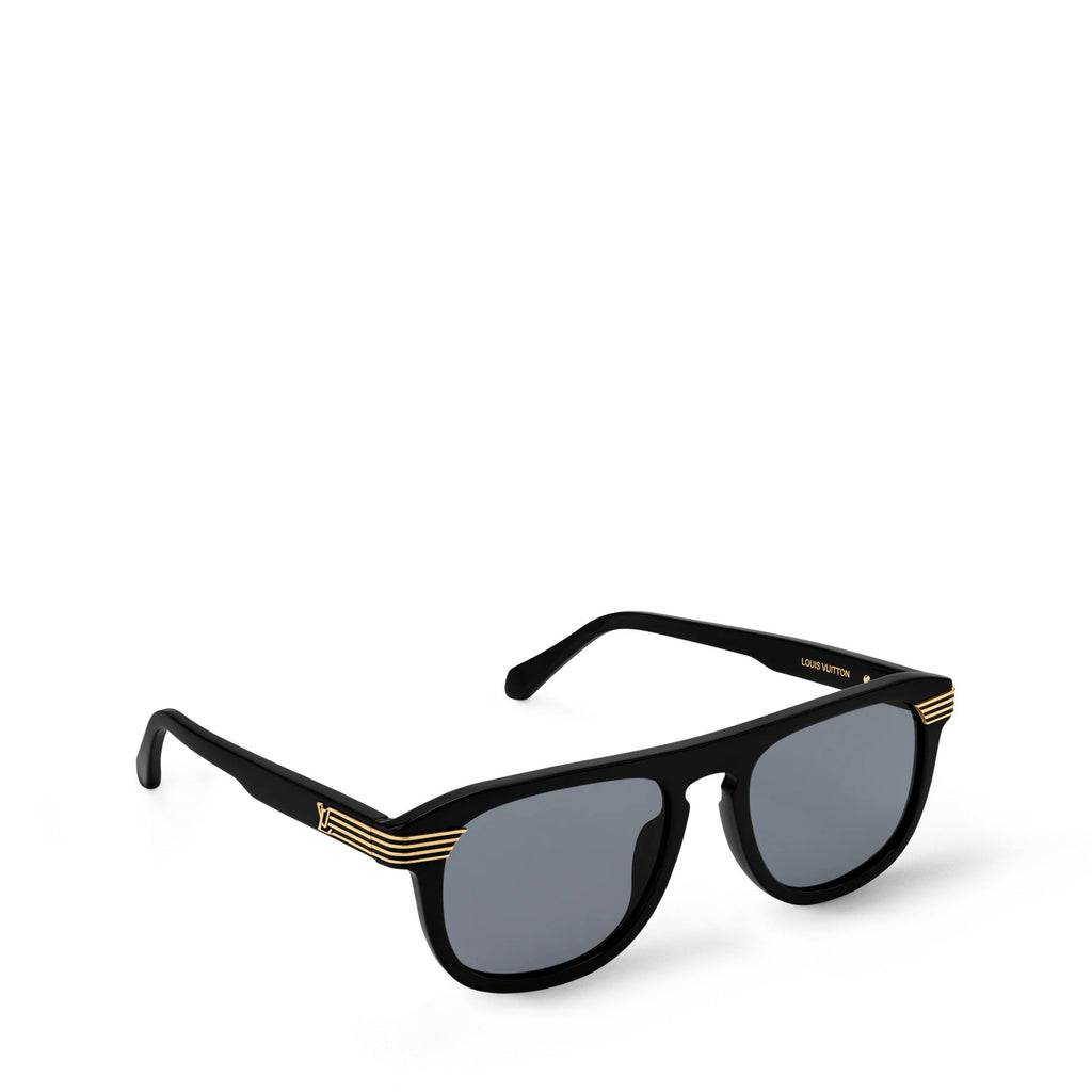 LV Slide Round Square Sunglasses