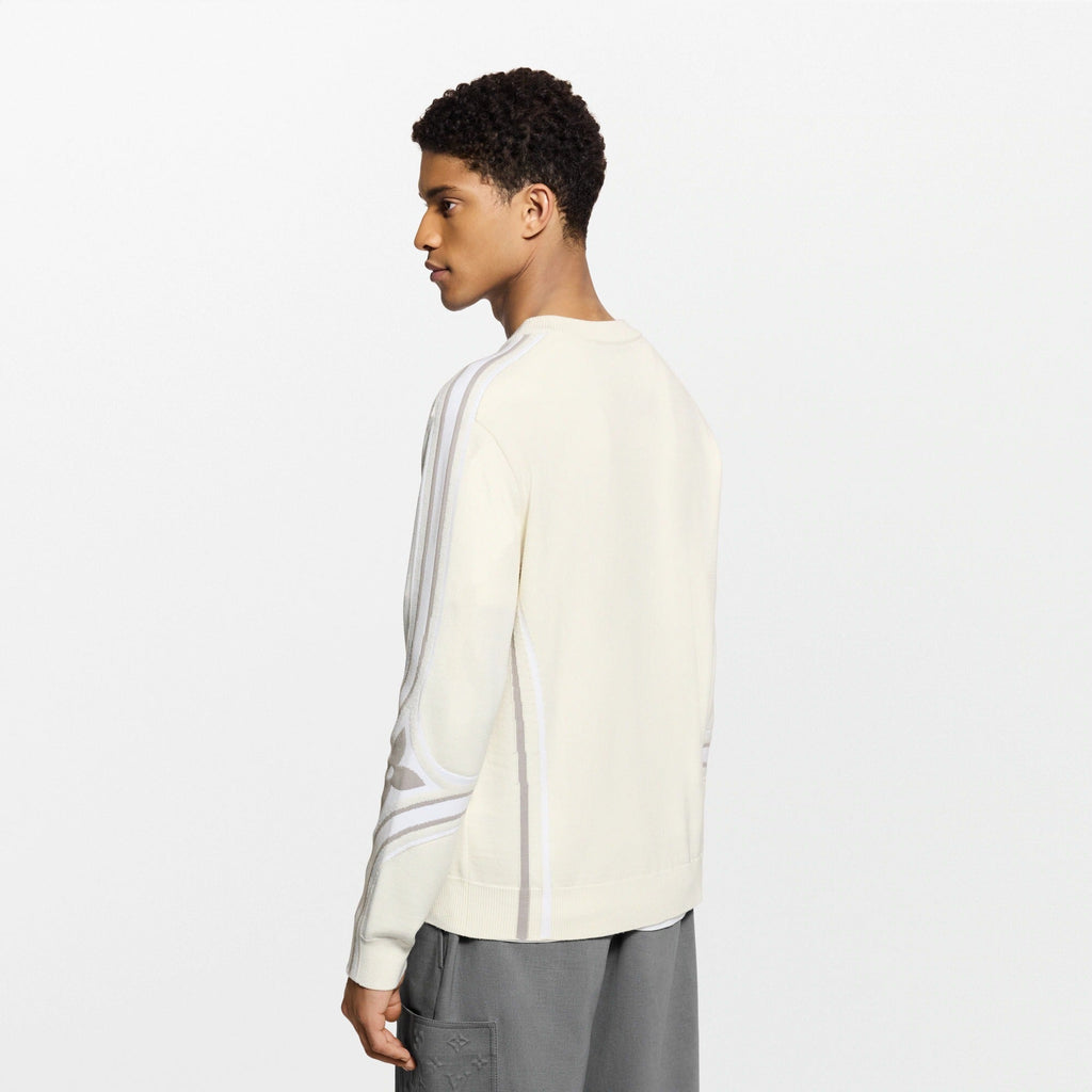 Graphic Knitted Crewneck