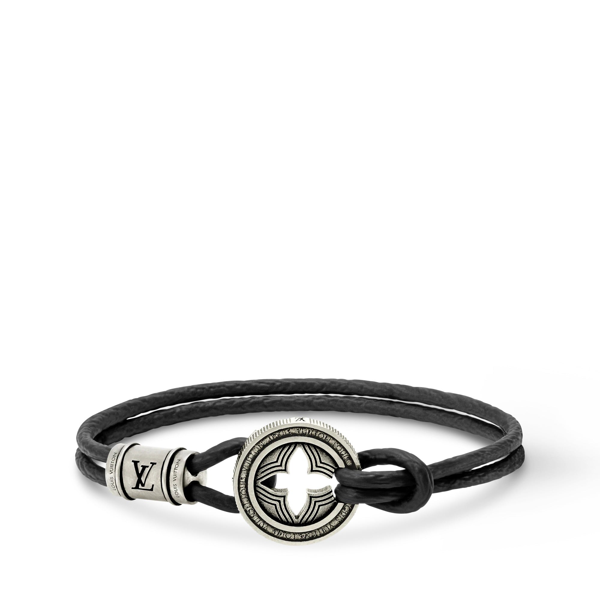 LV Tic Tac Toe Leather Bracelet