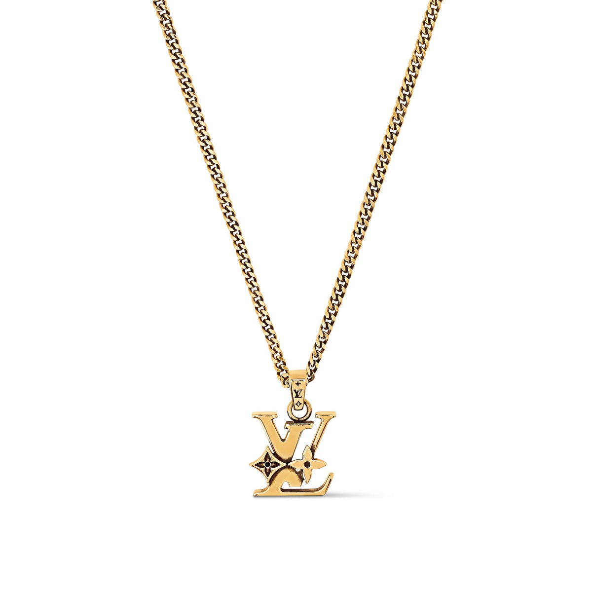 Monogram Row Pendant