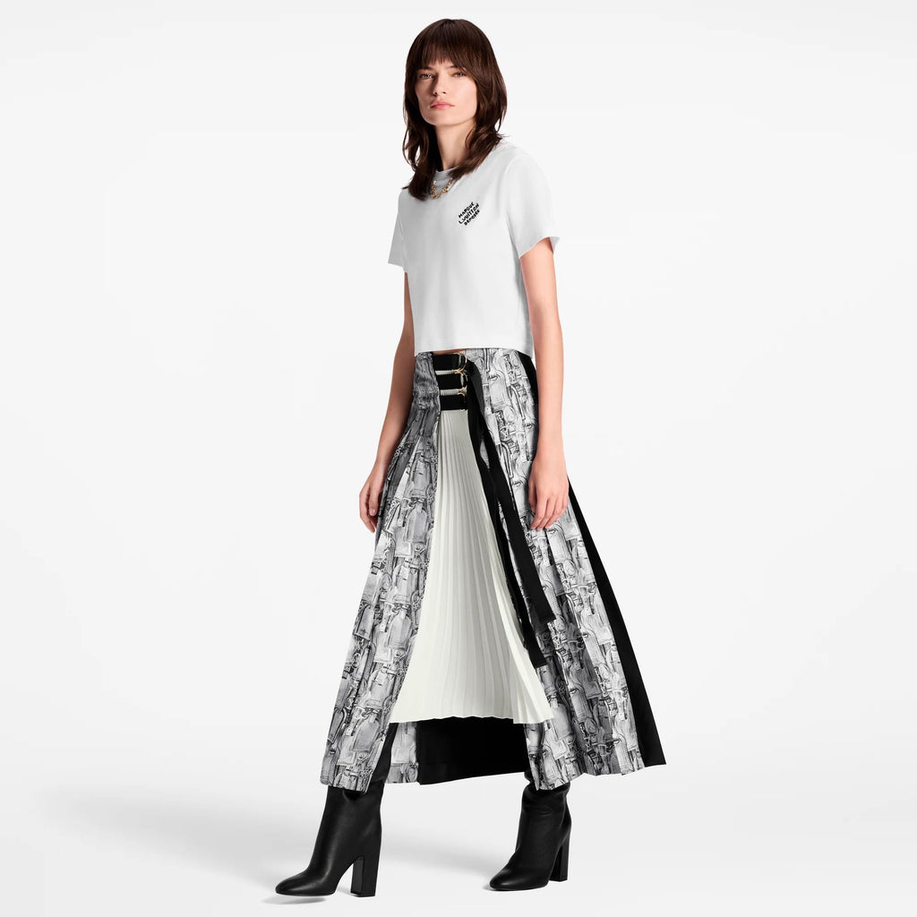 Layered Name Tag Skirt