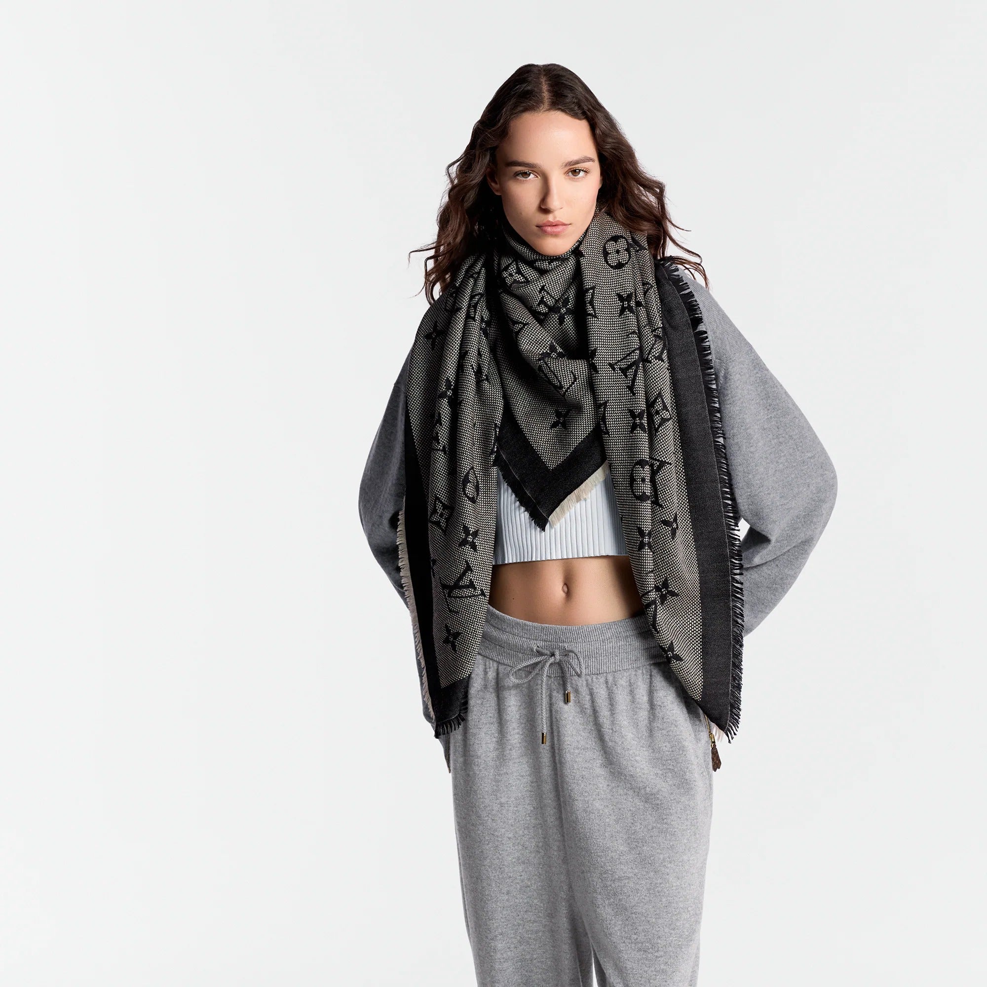 Neo Natté Monogram Shawl