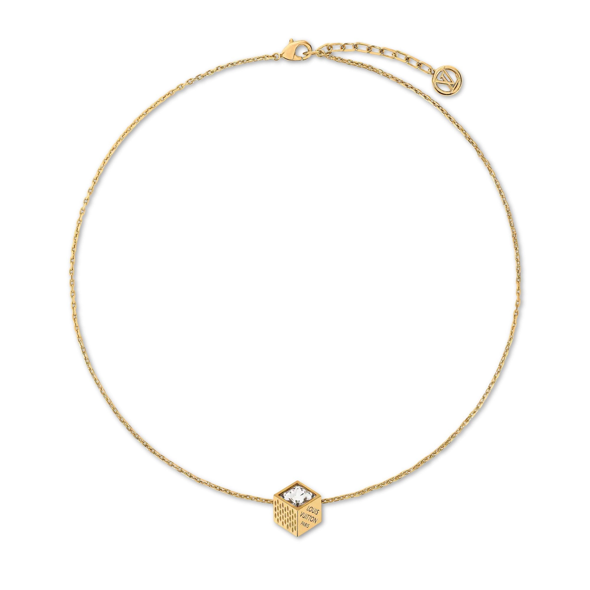 LV Cube Necklace