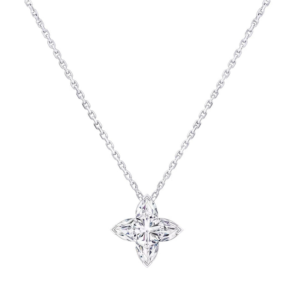 LV Diamonds Pendant, LV Monogram Star cut