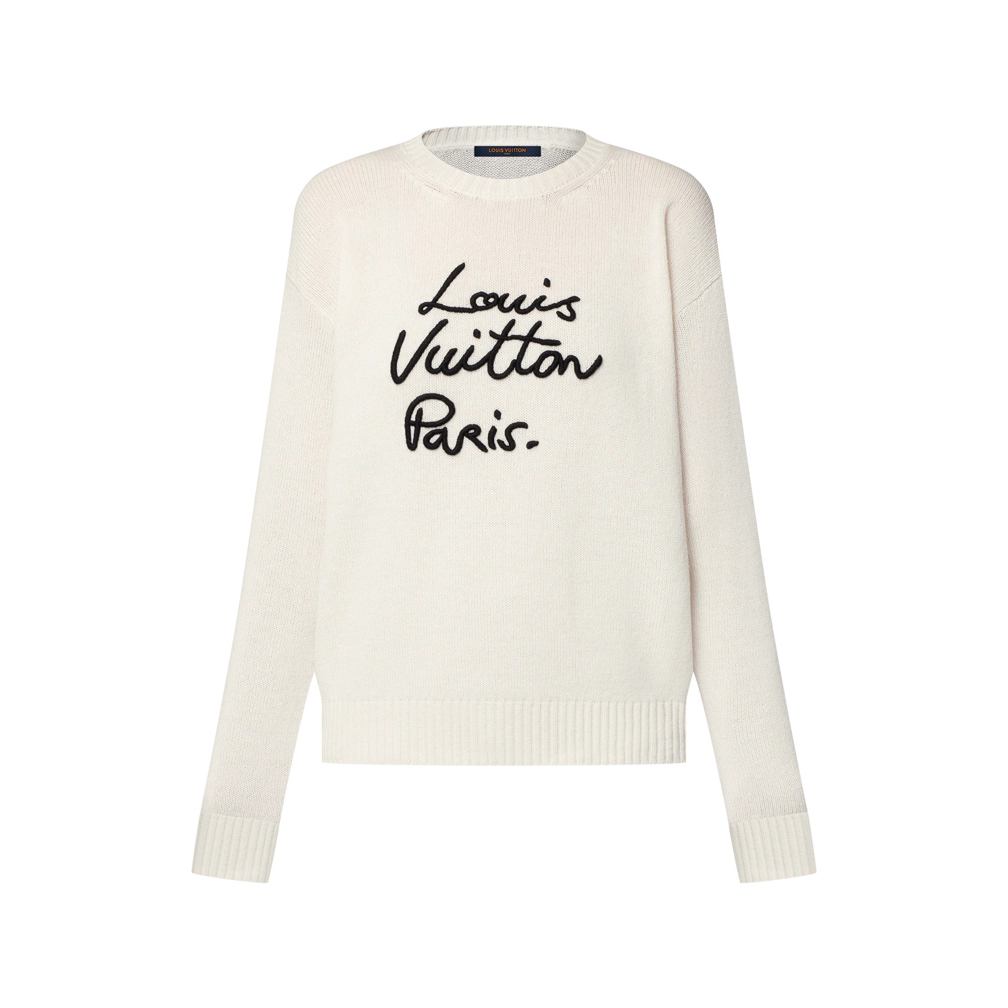 Cursive Signature Pullover
