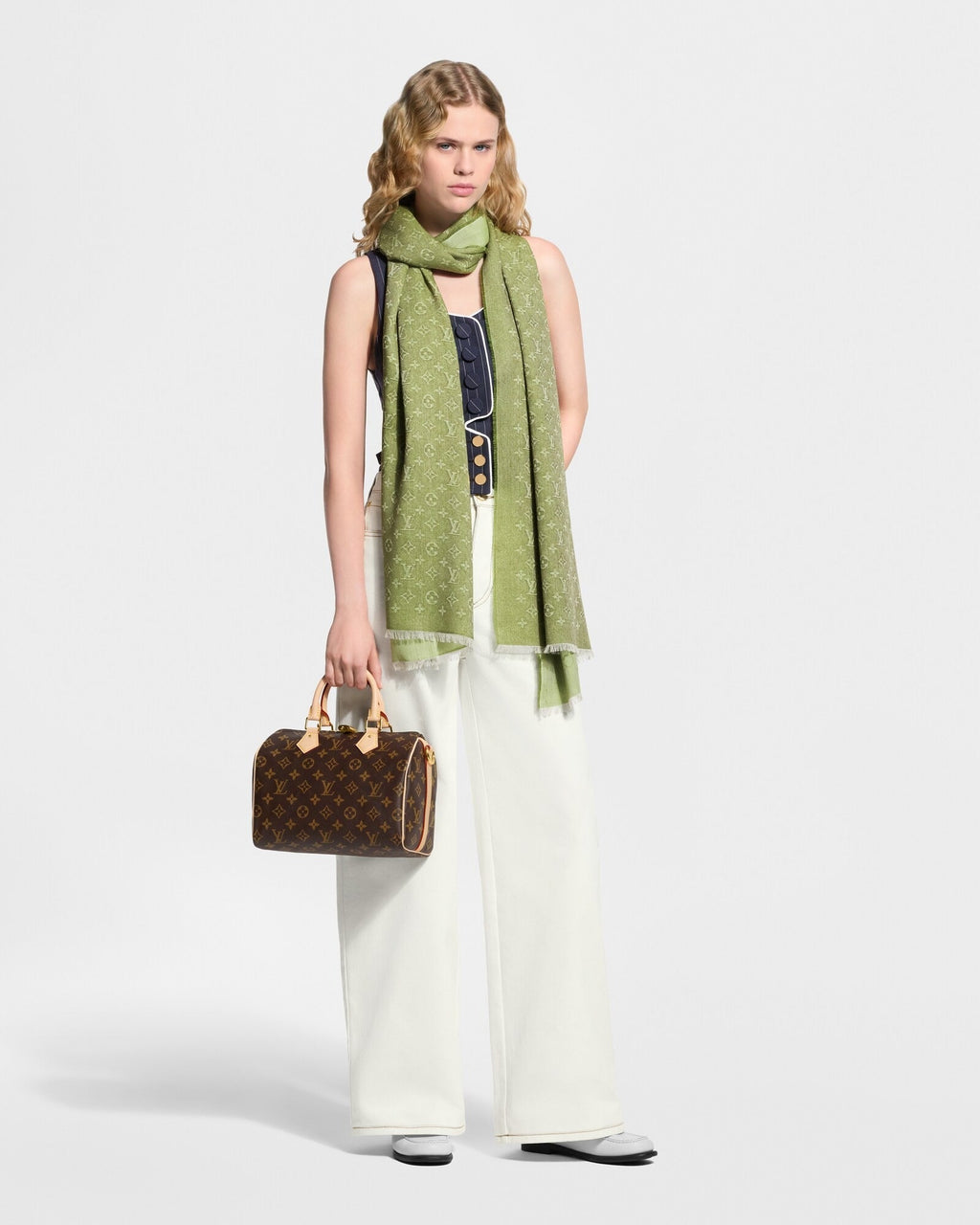 LV Denim Stole