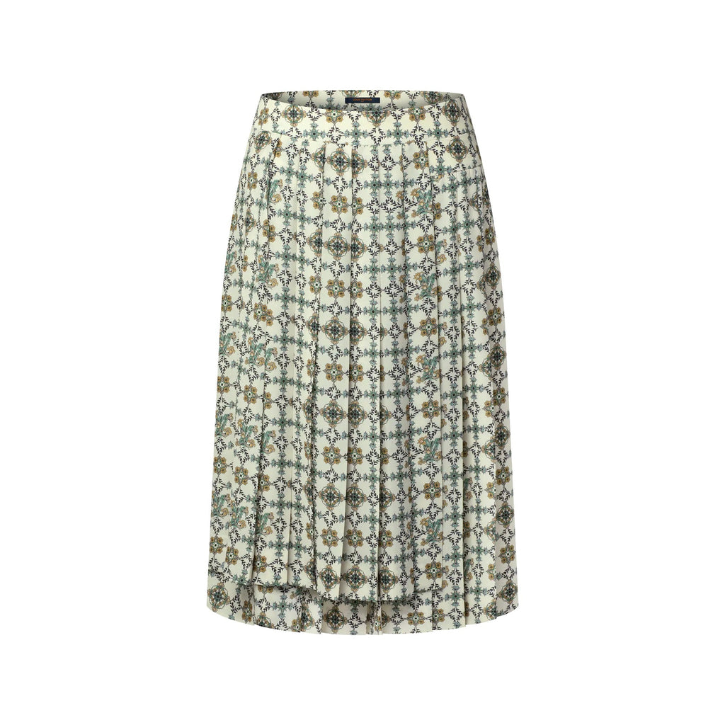 Nouveau Monogram Pleat Skirt