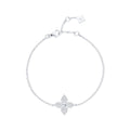 Idylle Blossom Bracelet, White Gold, Diamonds