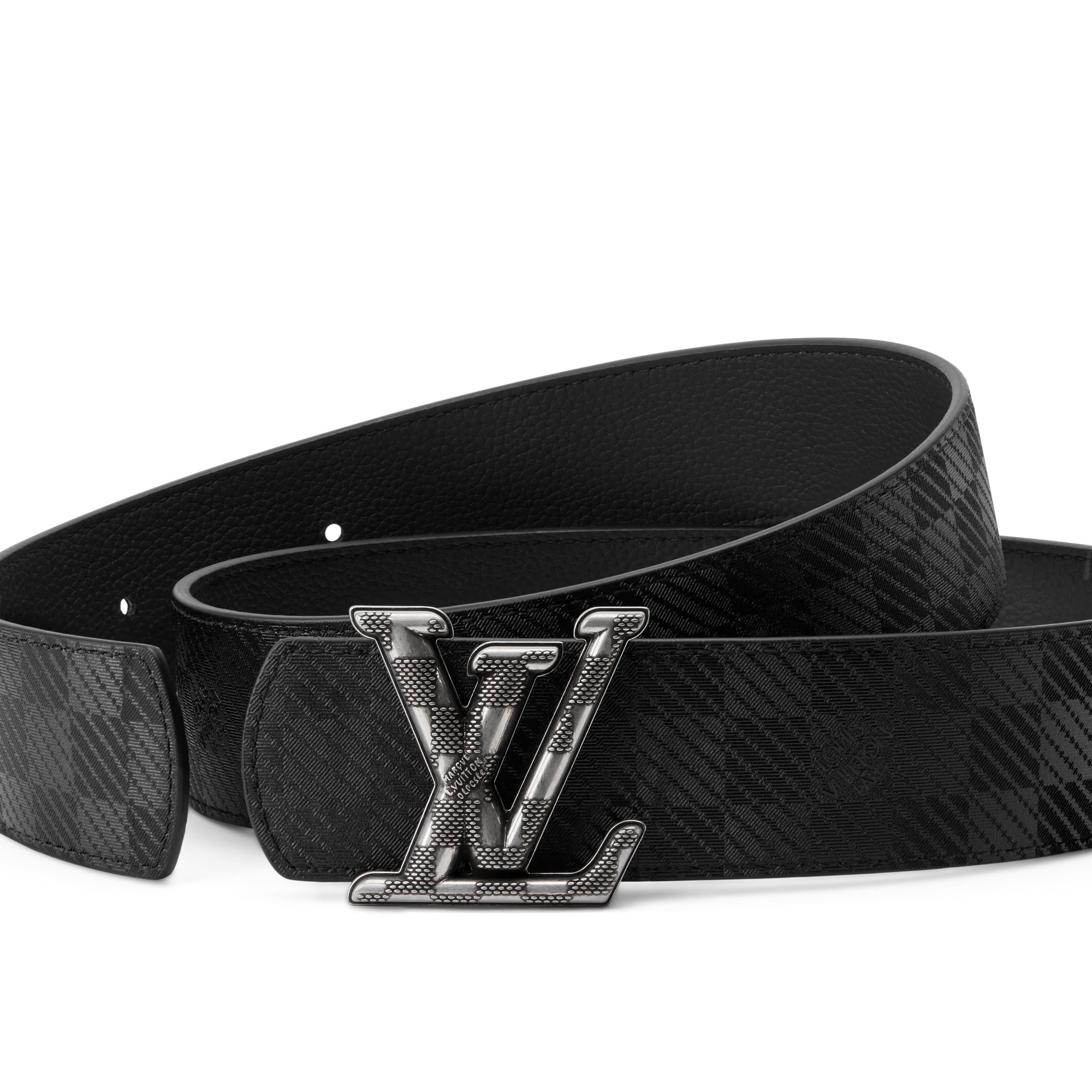 LV Dimension Damier 40mm Reversible Belt