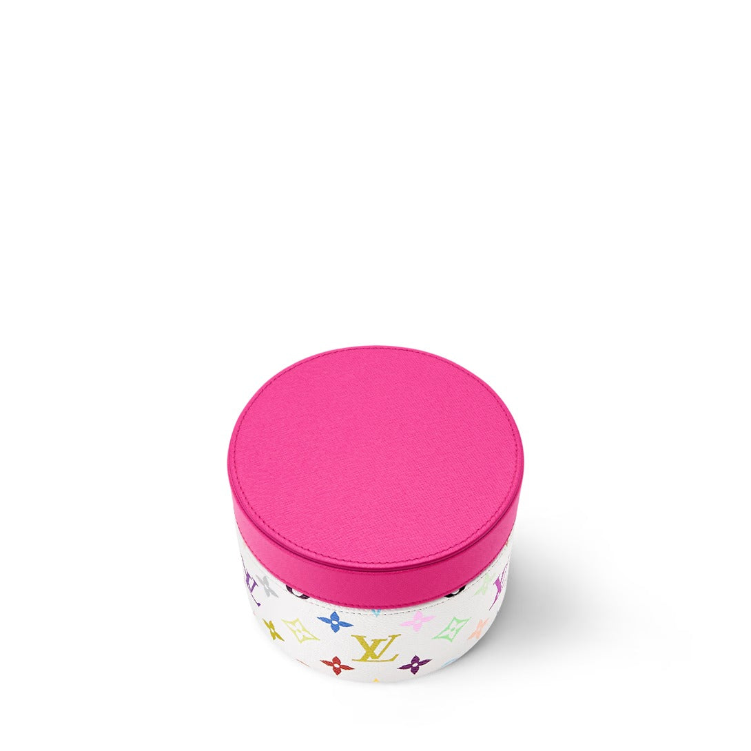 LV x TM Monogram Multicolor Martha Round Box PM