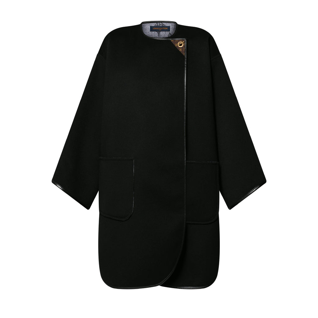 Double Face Toggle Detail Coat