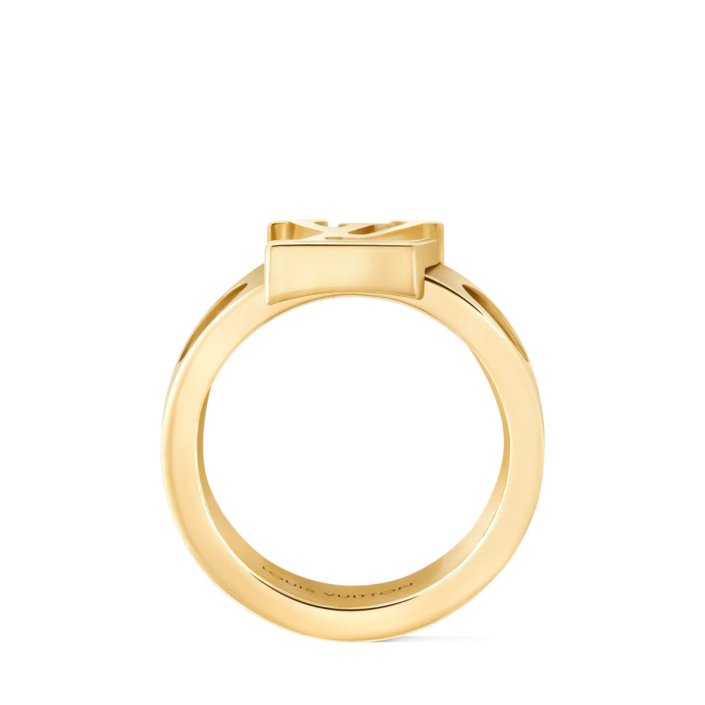 Empreinte Large Ring, Yellow Gold