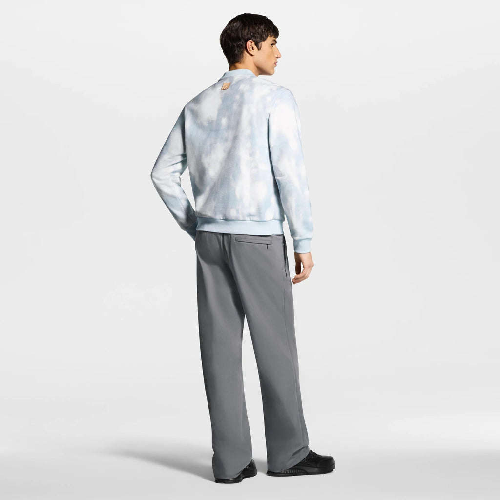 Long-Sleeved Printed Crewneck