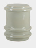 Tablua Grey Glazed Stoneware Side Table Stool