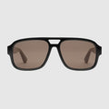 Navigator frame sunglasses - black injection