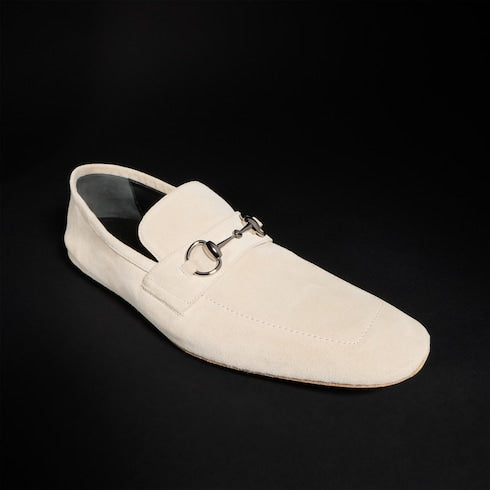 Men's Ragazzo loafer - oatmeal suede