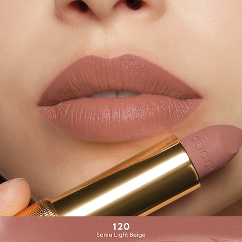 120 Sonia Light Beige, Rouge à Lèvres Mat Lipstick - 120 Sonia Light Beige