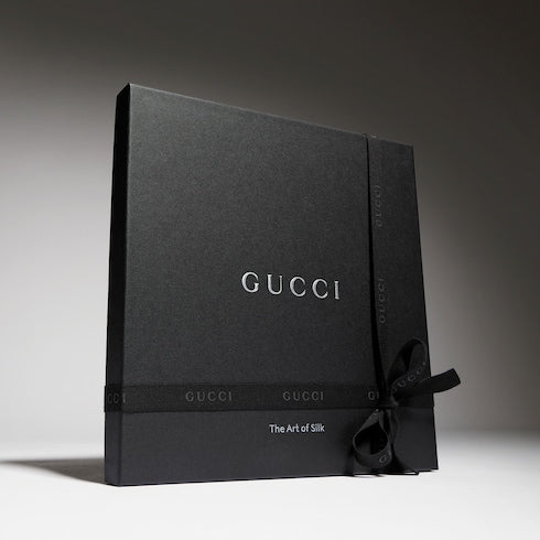 "Your Majesty" printed silk carré - multicolor
