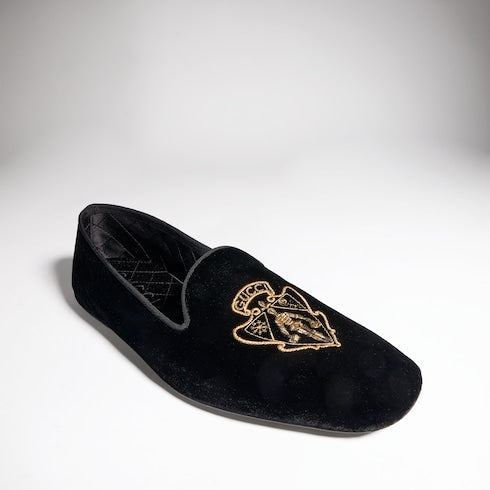 Men's Ragazzo loafer - black velvet