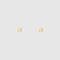 gold earrings - Gucci Interlocking 18k
