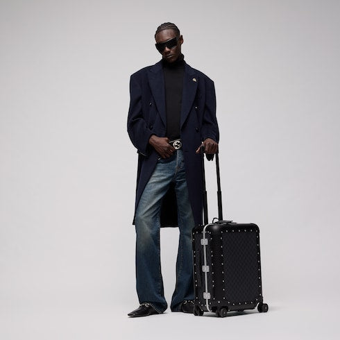Gucci Porter cabin plus trolley - black Supreme