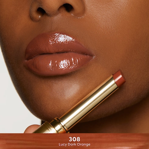 Rouge De Beauté Brillant - 308 Lucy Dark Orange