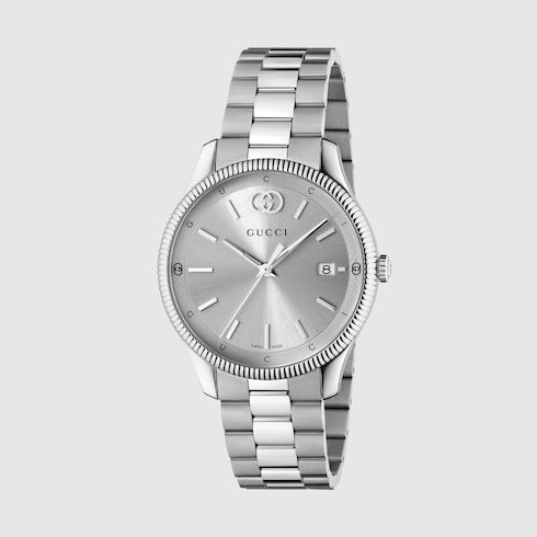 G-Timeless watch, 38mm - steel