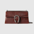 Dionysus lizard medium shoulder bag - chestnut