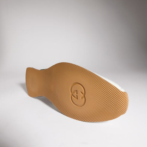 Men's Gucci Tempo sneaker - white mesh and suede