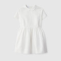 Children's GG cotton dress - off white