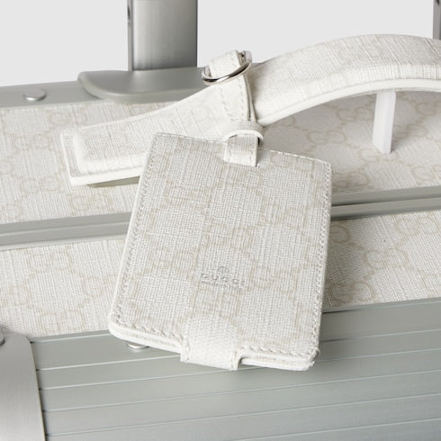 Gucci Porter cabin plus trolley - silver and white Supreme