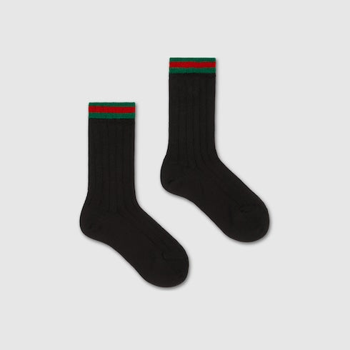 Children's cotton socks with Web - dark grey