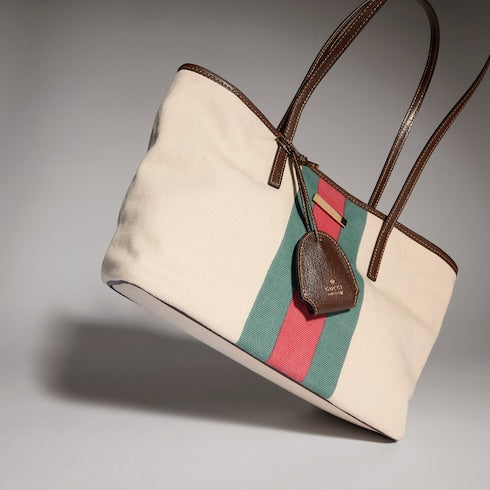 Gucci Tribeca small tote bag - natural canvas