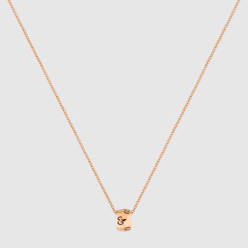 Icon 18k GG necklace - 18k rose gold