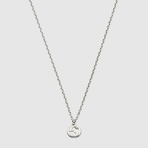 Gucci Interlocking chain necklace - 925 sterling silver