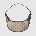Ophidia small shoulder bag - beige and brown GG fabric