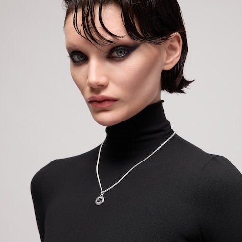 Gucci Interlocking pendant necklace - 925 sterling silver