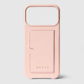 Case for iPhone 17 Pro Max - light pink leather