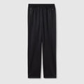 GG jersey jacquard leisure pants - black
