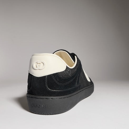 Men's G75 sneaker - black suede