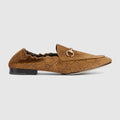 Women's Jordaan loafer - brown GG suede