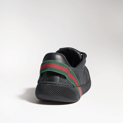 Men's Screener sneaker - black GG leather