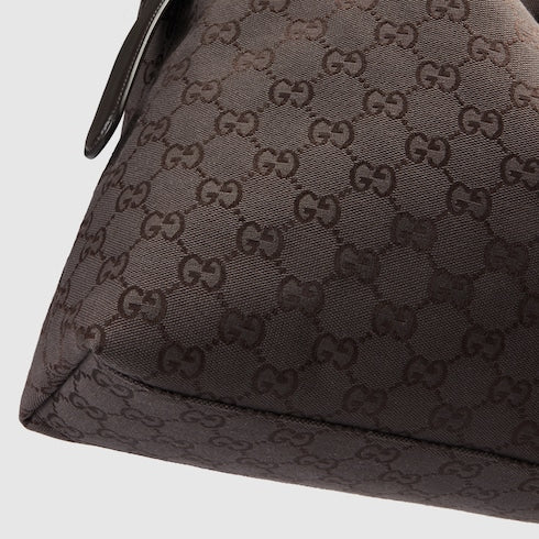 Gucci Beatrix large tote bag - brown and dark brown GG canvas