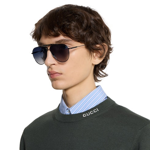 Pilot sunglasses - dark ruthenium