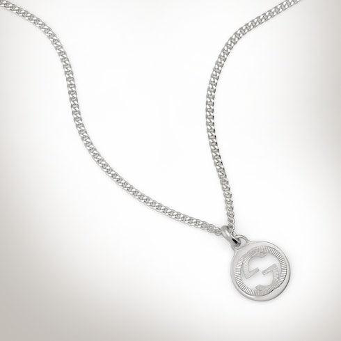 Gucci Interlocking pendant necklace - 925 sterling silver