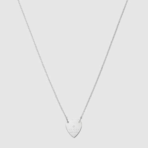 Heart Necklace - 925 Sterling Silver with Pendant