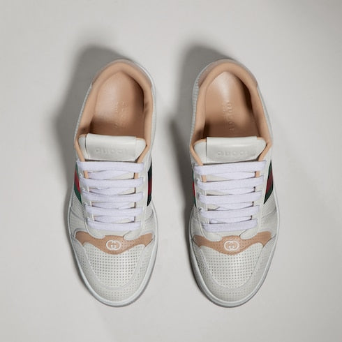 Women's Screener sneakers - white leather